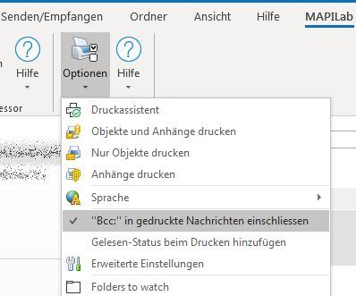 „Bcc:“ mitdrucken