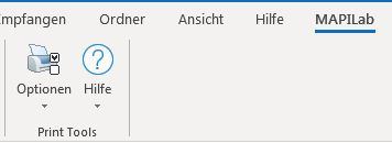 Direkt im Menüband